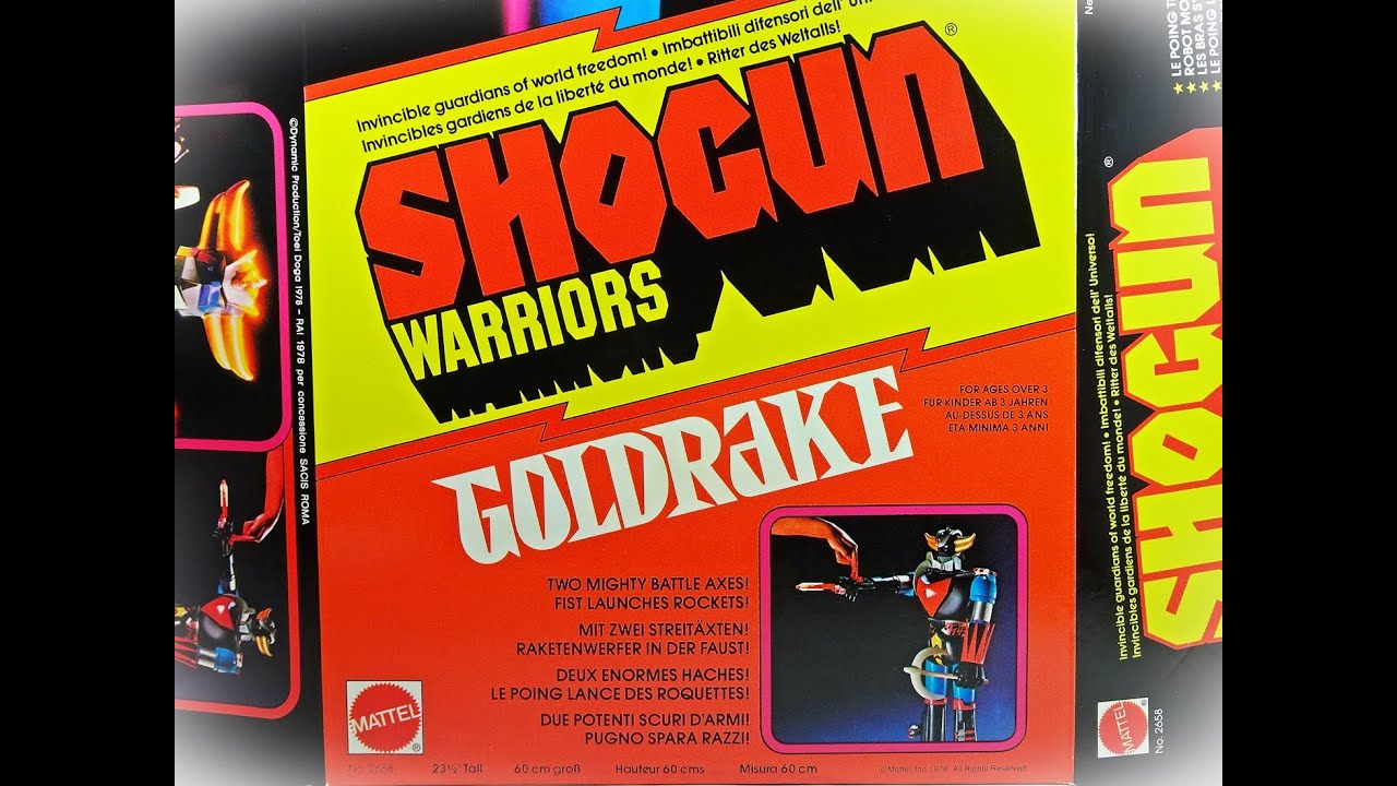 Figurine Goldorak Shogun Warrior Grendizer 60cm - Toei Doga 1978