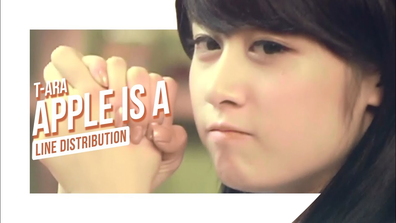 T-Ara (티아라) - Apple Is A (Line Distribution)