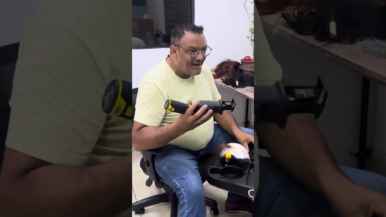 Vídeo completo curso de próteses capila como tirar um molde do cliente com técnica profissional  p/2