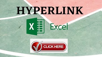 Hyperlink in Excel - Create hyperlinks for Sheets, files and web page ( Urdu / Hindi ))