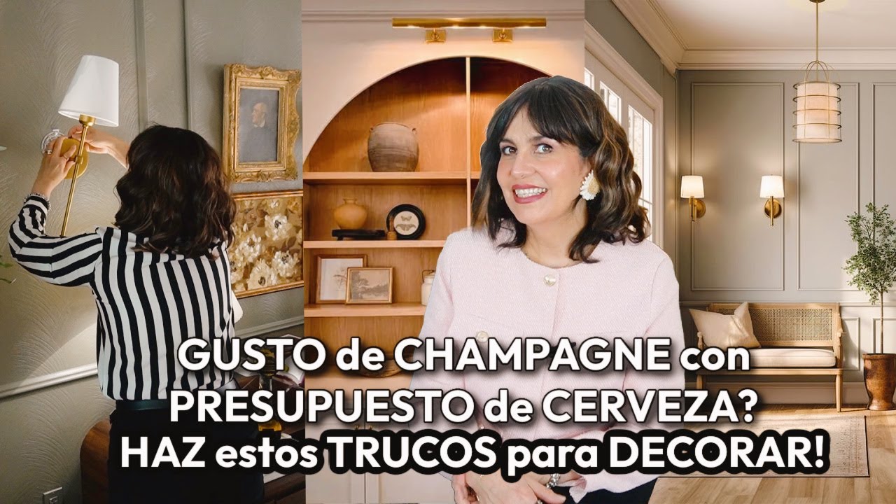 10 TRUCOS FÁCILES para DECORAR BARATO sin que SE NOTE! 🙌 IDEAS para TU  CASA LUJOSA con POCO DINERO ✨, image size:1280x720