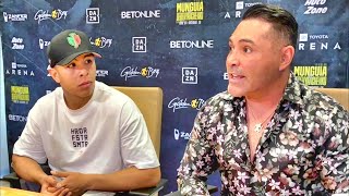 Jaime Munguia &amp; Oscar De La Hoya talk Derevyanchenko fight