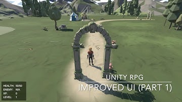 Unity RPG: Improved UI System Part 1
