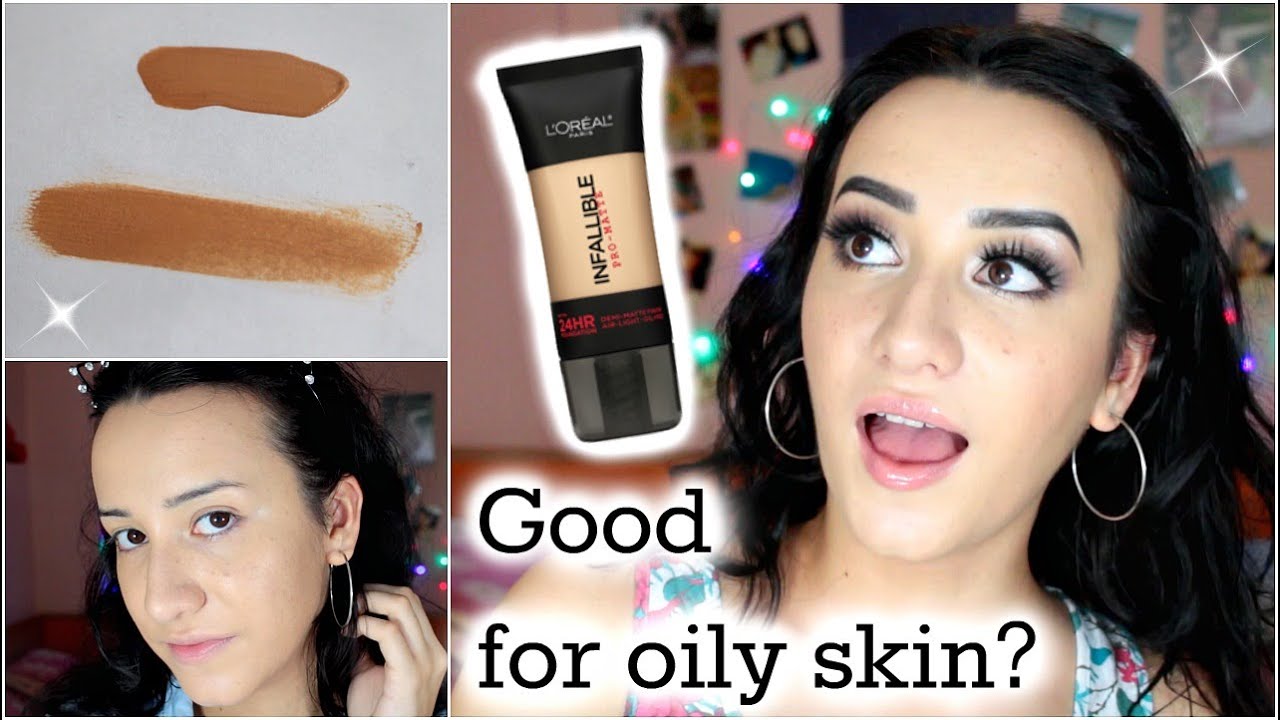 ENG: L'Oréal Infallible Pro-Matte 24HR Foundation | Review & Demo