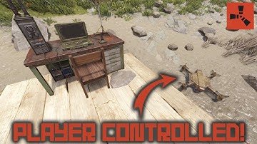 Player Controlled Turrets And Drones - Rust March Staging Update 2023