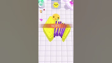 sponge art game level complete