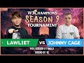 WC3 - W3Champions S9 - Round of 16: [NE] LawLiet vs. Johnny Cage [HU]