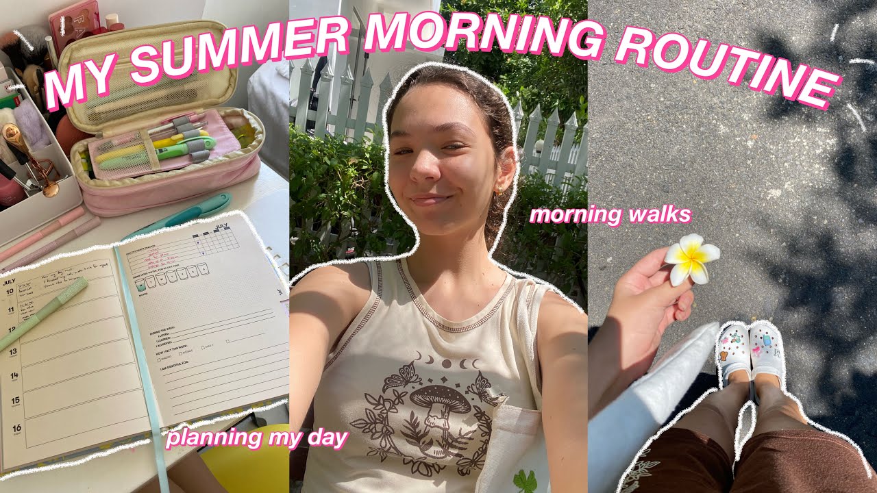 MY 9:00AM SUMMER MORNING ROUTINE 2023 | Milana Blogs