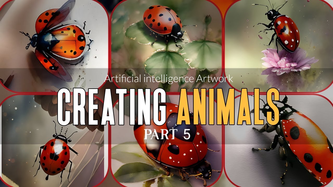 [AI ART] Creating Animals Part 5 using Artificial Intelligence ...
