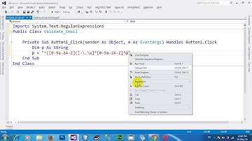 How to validate email address in VB NET 2012