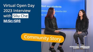 Live Interview: Our student Silu from M.Sc. Smart Production Engineering