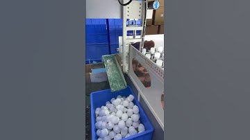 Aging Line Machine for Checking LED Bulbs #ledbulb