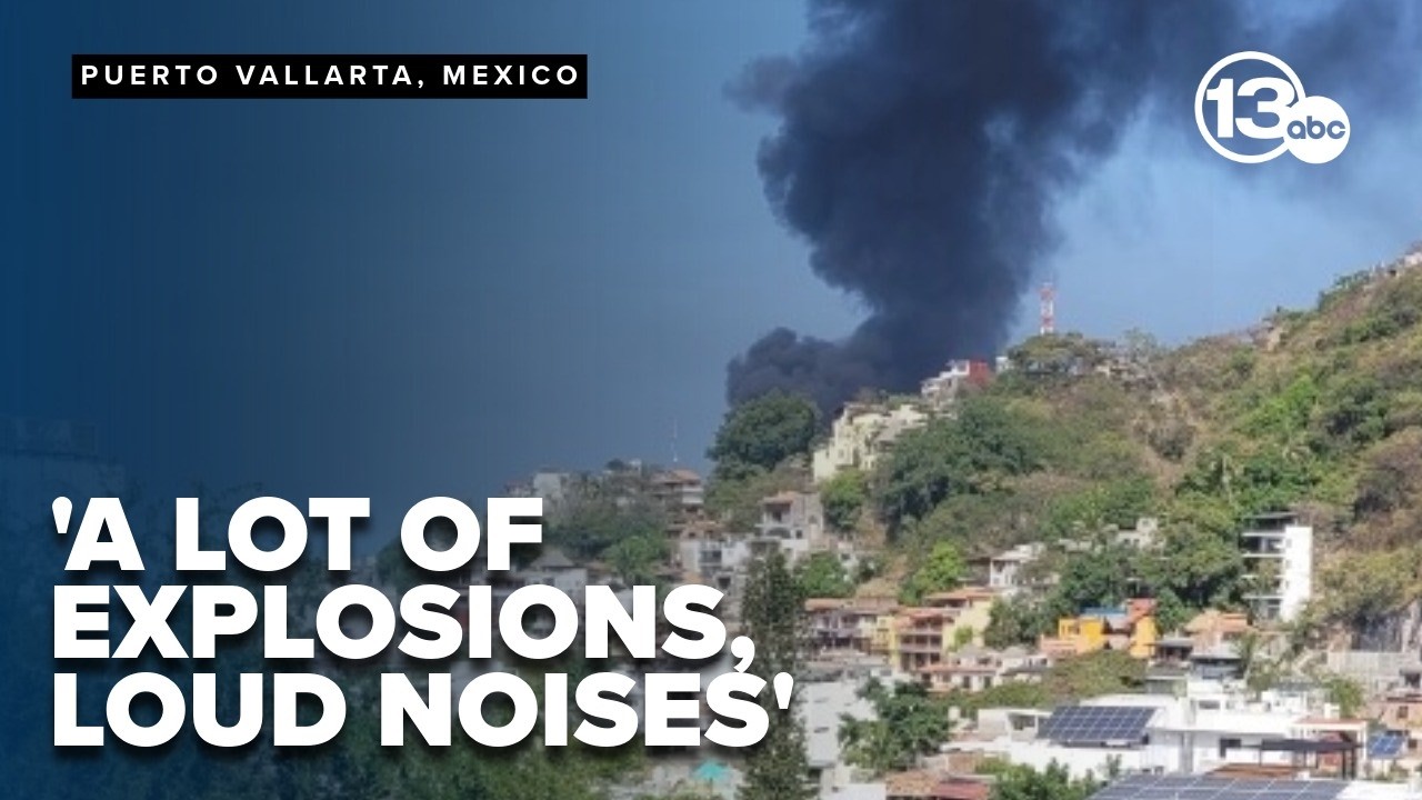 American tourists stranded in Mexico after drug leader's killing sparks cartel chaos