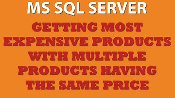 Querying MS SQL Server: OFFSET and FETCH NEXT Keywords(Trans-SQL)