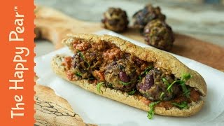 5 Minute Vegan Meatball Sub | Cheap Easy Vegan