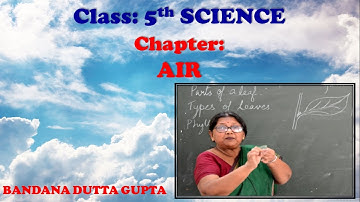 AIR by BDG Ma’am Science for (Form-F) Class 5th VBS