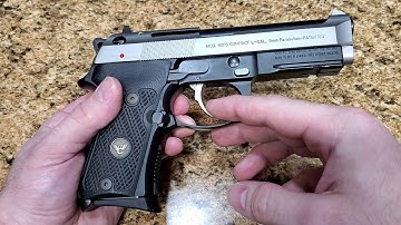Beretta 92 Series Match Hammer overview