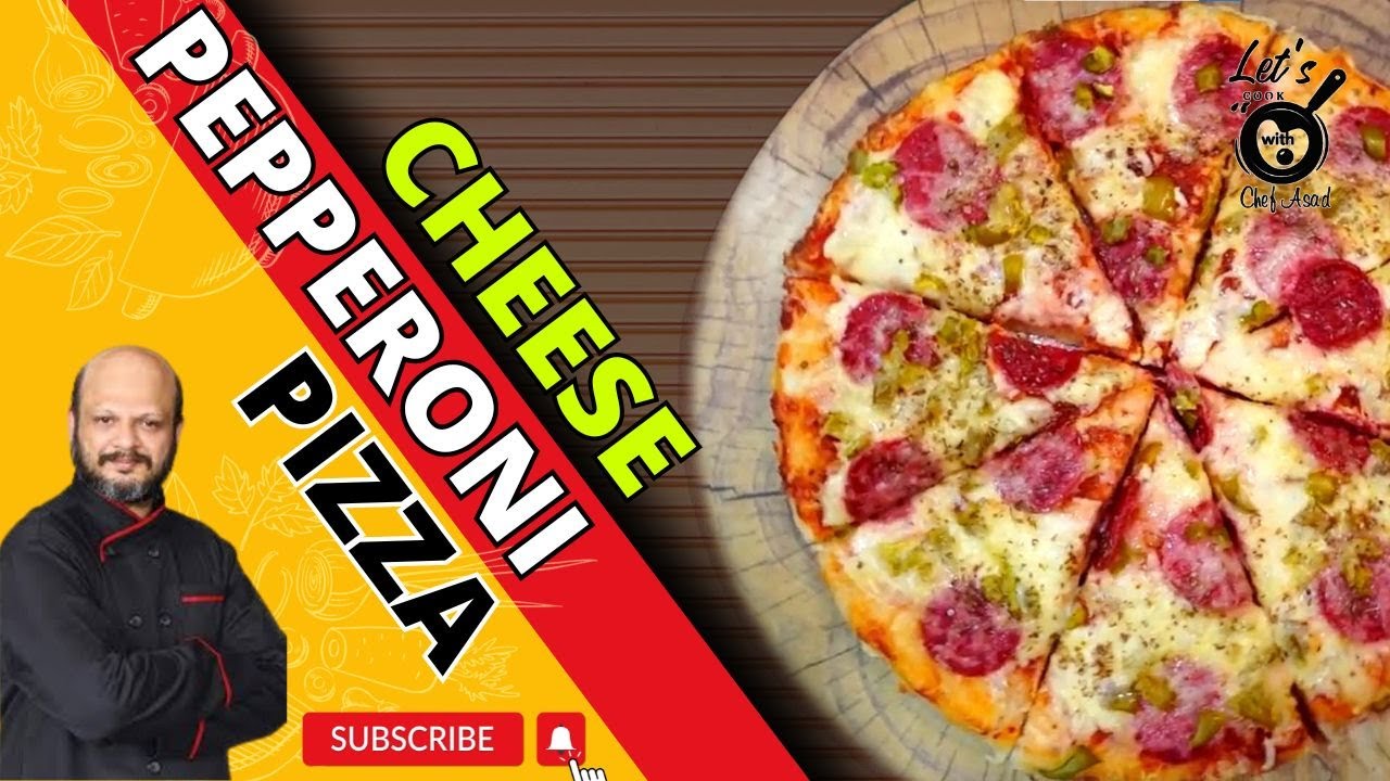 "Chef Asad's Ultimate Cheese Pizza Recipe: A Cheesy Delight for Pizza Lovers" 