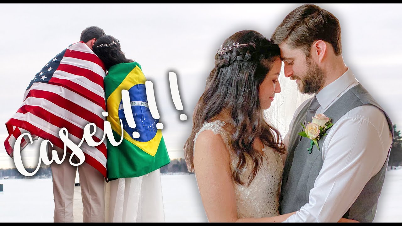 Meu casamento nos Estados Unidos / Namoro à distância / Brasileira e