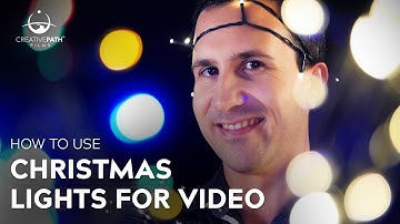 Christmas Lights Bokeh Effect For Video | Filmmaking Basics