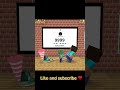 #minecraft I need one more #subscriber #shorts #minecraftshorts #creative #minivlog