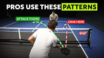Pro Pickleball Dinking Patterns Explained! - Play an Aggressive Right Side