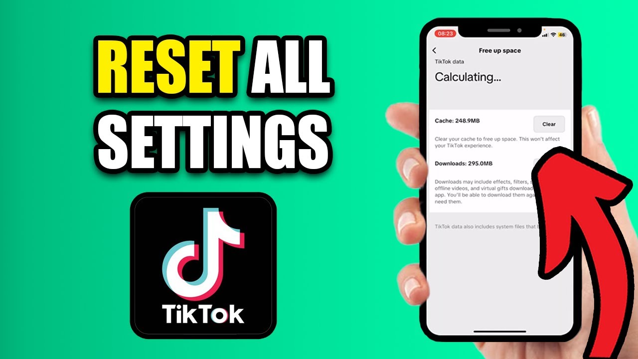 How To Reset All Settings On TikTok - New Method - YouTube