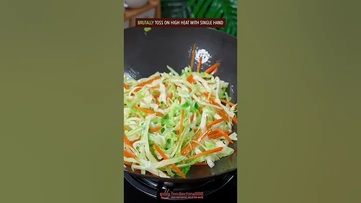EASY & QUICK STIR-FRIED CABBAGE RECIPE #recipe #cooking #cabbage #chinesefood #vegetables - DayDayNews