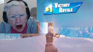 81-Year-Old Grandmas First Fortnite Win