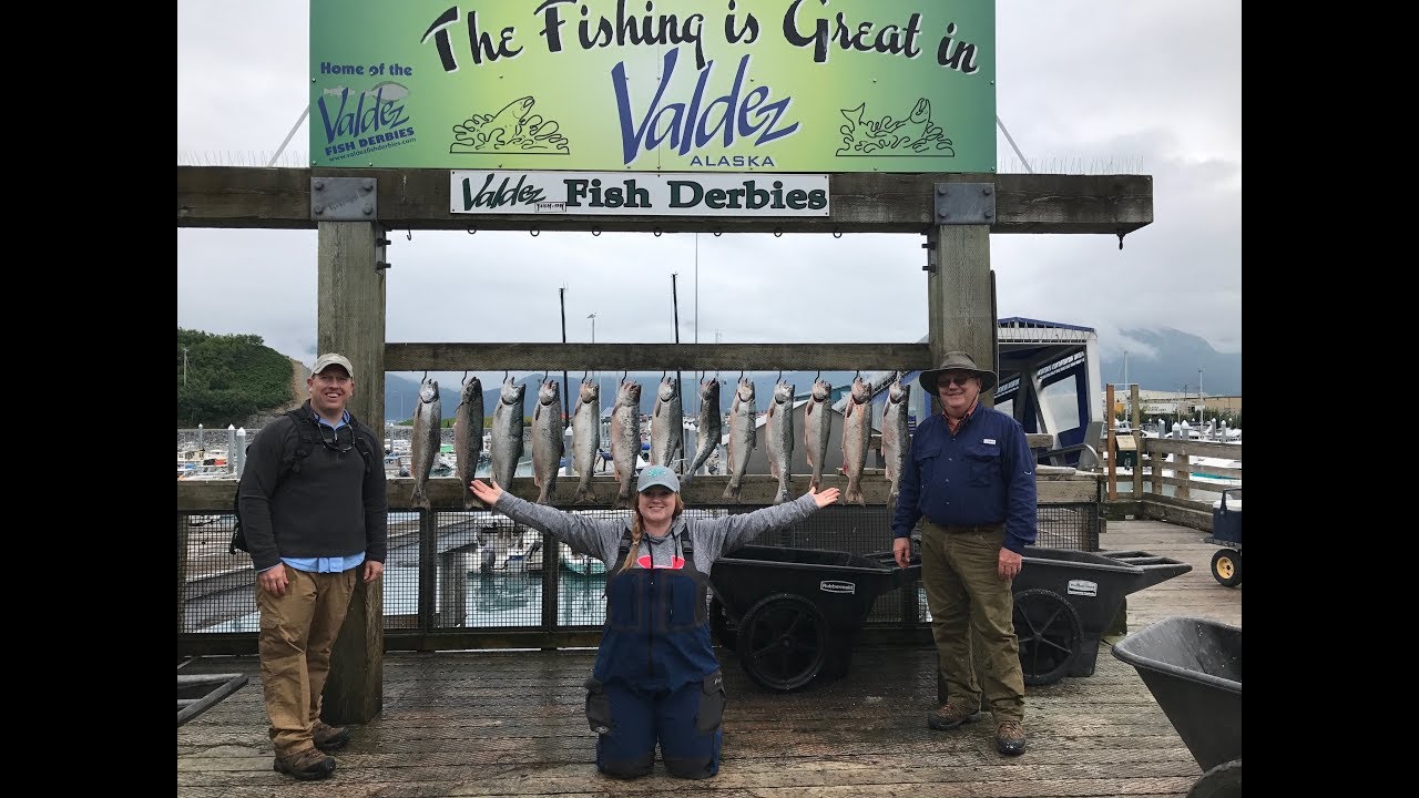 Salmon Fishing in Valdez