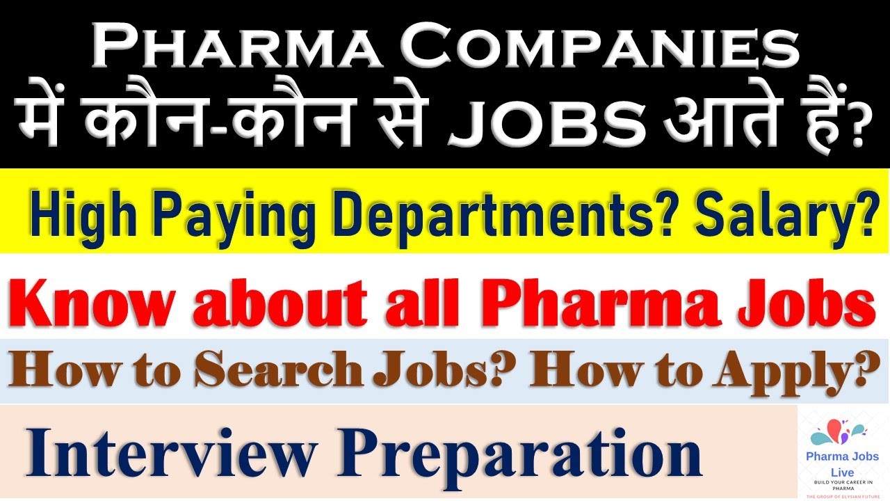 Pharma Company Jobs Pharmacy Vacancy Pharma Jobs Pharmacy Career