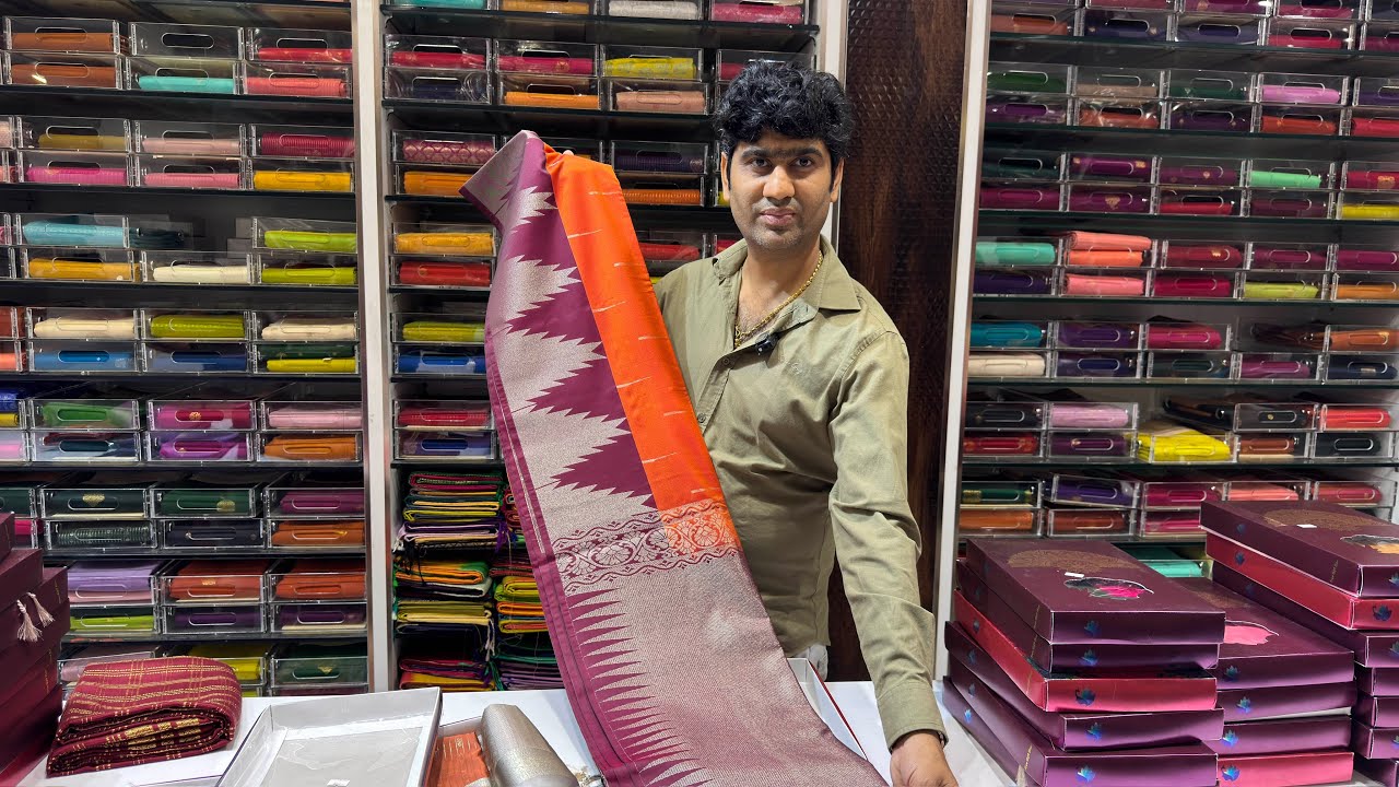 Semi Soft Silk Saree Collections from Anand Deep Fashion Rajajinagar | Biggest Showroom Bangalore