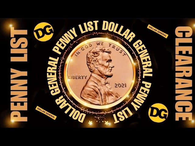 MOST CURRENT Dollar General Penny Shopping List - The Freebie Guy®