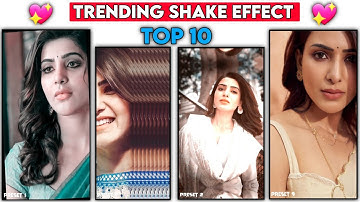 Top 10 New Shake Effect Preset download link 2021 | New Shake Effect Preset alight motion 2021