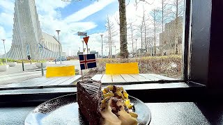 Cafe Loki Icelandic Restaurant Review @ Hallgrimskirkja Church Reykjavik Iceland 🇮🇸
