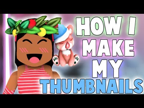 How I Make My Roblox Thumbnails Tutorial Youtube - how to make the best roblox thumbnails roblox 2017 youtube