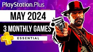 PlayStation Plus Essential May 2024 Monthly Games | PS Plus May 2024