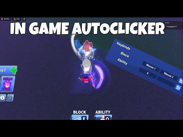 AUTOCLICKER vs OWNER In Blade Ball 