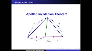Apollonius' Median Theorem[voice]