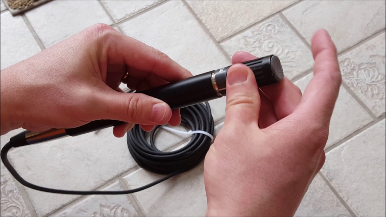 Shure 16A Condensor Microphone (AA Battery Powered) & 25 foot cable.