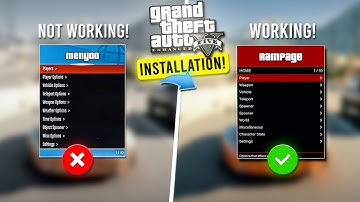 How To Install Rampage Trainer in GTA 5 Enhanced Edition! - Working Mod in GTA 5 Enhanced