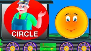 Shapes Train - Mr.Bell's Learning Train | Shapes For Children
