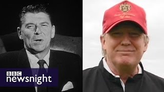 How does Donald (Trump) compare to Ronald (Reagan)?  BBC Newsnight