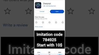 Deepiqt real earning app💸🤑💯😲 like treasure NFT and HAHM#realearningapp#earningmoney#success#viral💸🤑💯