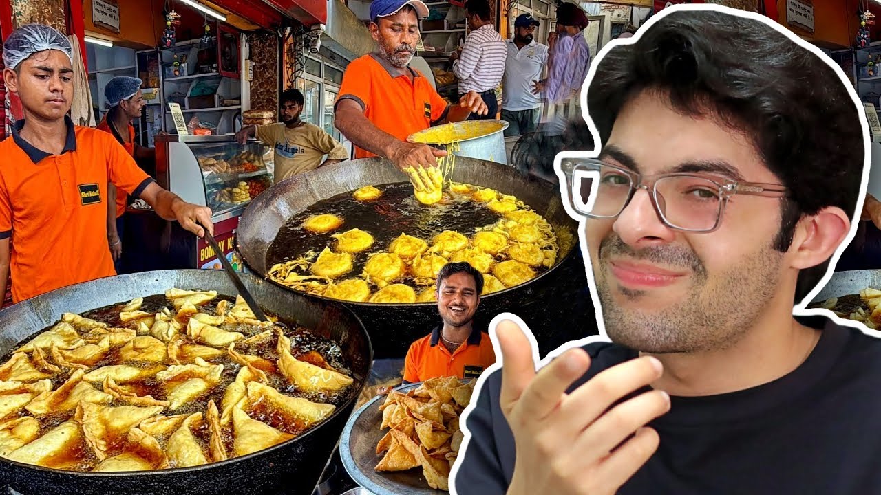 Eat ANYTHING in Rs 25 | PUNJAB Street Food | Hasnaat Reacts