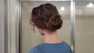 My easy low bun tutorial 