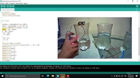 Sistema de control Proporcional (Llenado de un tanque) Arduino