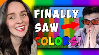 George Seeing Color For The First Time | SuperMcGregs Reacts