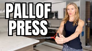 Pallof Press With Band (5 VARIATIONS!)