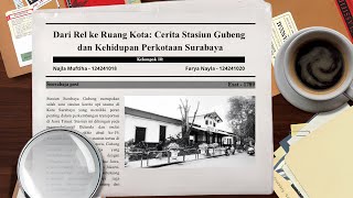 Dari Rel ke Ruang Kota: Cerita Stasiun Gubeng dan Kehidupan Perkotaan Surabaya